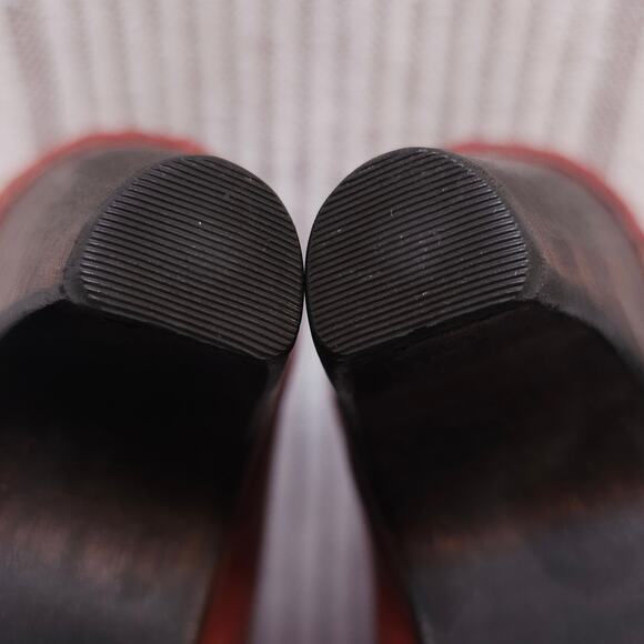 Anthropologie Tan Leather Clogs - Picture 12 of 15